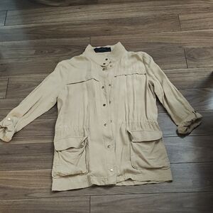🔥Comfy Casual Trendy Tan Light Jacket